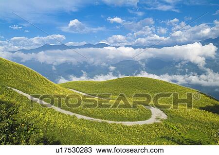 Taiwan, Golden Needle Mountain View Large Photo Image Stock Image - Taiwan, Golden Needle Mountain. Fotosearch