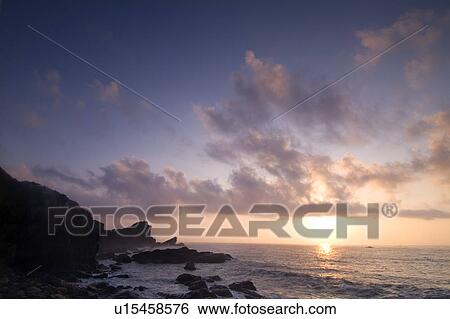Taiwan, Sea View Large Photo Image Stock Photograph - Taiwan, Sea. Fotosearch