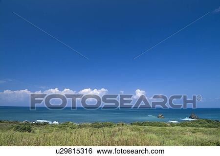 Taiwan, seascape View Large Photo Image Stock Photograph - Taiwan, seascape. Fotosearch