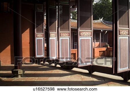 Confucius temple, Taiwan, Asia View Large Photo Image Stock Photo - Confucius temple, Taiwan, Asia. Fotosearch