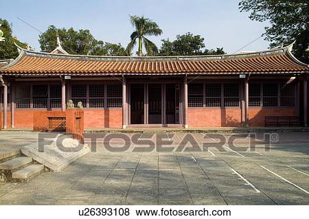 Confucius temple, Taiwan, Asia View Large Photo Image Stock Photo - Confucius temple, Taiwan, Asia. Fotosearch