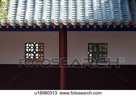 Stock Image - Koxinga Shrine, Taiwan, Asia. Fotosearch