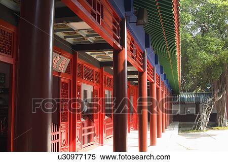 Stock Photography - Koxinga Shrine, Taiwan, Asia. Fotosearch