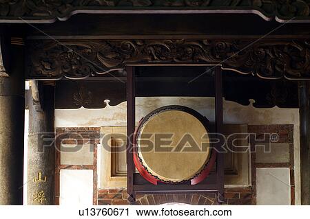 Stock Image - Longshan Temple, Taiwan, Asia. Fotosearch
