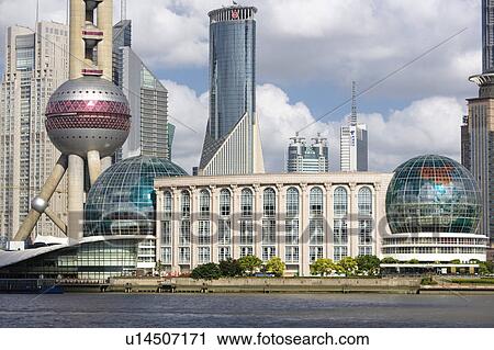 China, Shanghai, Oriental Pearl Tower View Large Photo Image Stock Image - China, Shanghai, Oriental Pearl Tower. Fotosearch