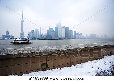China, Shanghai, The bund View Large Photo Image Stock Photo - China, Shanghai, The bund. Fotosearch