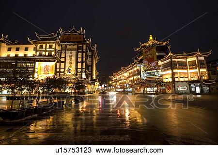 China, Shanghai, Yu Garden View Large Photo Image Stock Image - China, Shanghai, Yu Garden. Fotosearch