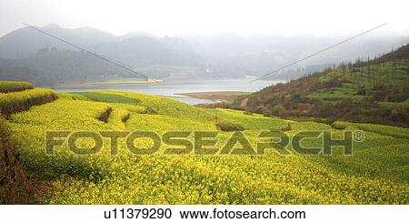 Stock Image - China, Yunnan Province, Landscape. Fotosearch