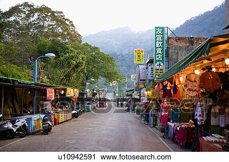 Stores on the roadside in Neiwan, Hengshan, Hsinchu County, Taiwan View Large Photo Image Stock Image - Stores on the roadside in Neiwan, Hengshan, Hsinchu County, Taiwan. Fotosearch