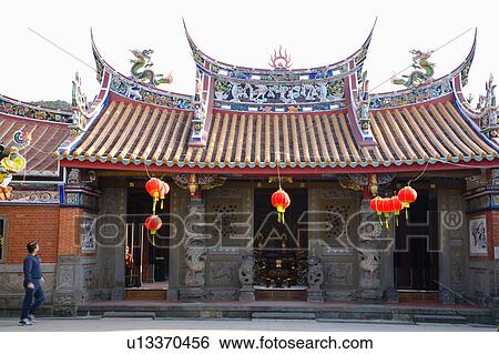 Temple with Chinese style in Hukou, Hsinchu County, Taiwan View Large Photo Image Stock Photograph - Temple with Chinese style in Hukou, Hsinchu County, Taiwan. Fotosearch