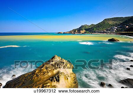 "Beautiful scenery of Taiwan coastline, Taipei, Yin-Yang Sea, " View Large Photo Image Stock Image - "Beautiful scenery of Taiwan coastline, Taipei, Yin-Yang Sea, ". Fotosearch