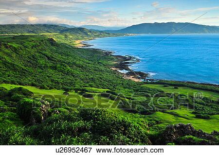 "Beautiful scenery of Taiwan coastline, Pingtung, Kenting, " View Large Photo Image Stock Photo - "Beautiful scenery of Taiwan coastline, Pingtung, Kenting, ". Fotosearch