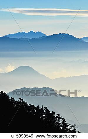 Stock Photo - "Beautiful scenery of Taiwan, Hualien, Mt. Hehuan, ". Fotosearch