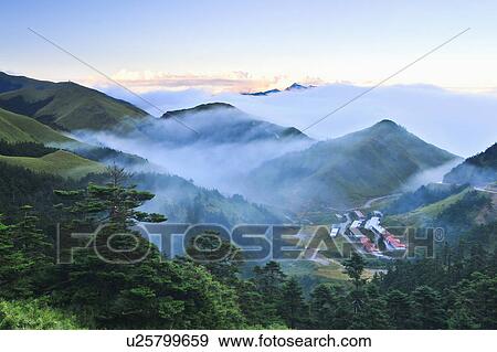 "Beautiful scenery of Taiwan, Hualien, Mt. Hehuan, Hehuan Villa" View Large Photo Image Stock Photo - "Beautiful scenery of Taiwan, Hualien, Mt. Hehuan, Hehuan Villa". Fotosearch