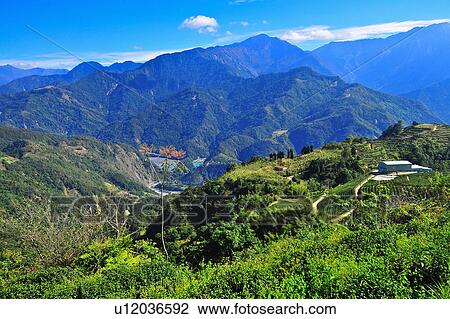 Stock Image - "Beautiful scenery of Taiwan, Nantou, ". Fotosearch