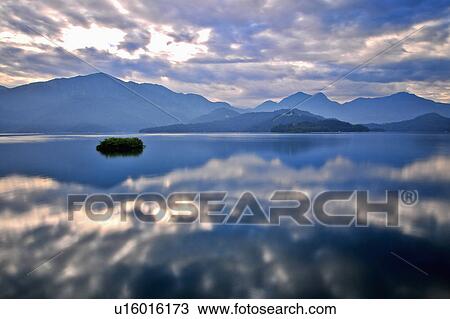 Stock Image - "Beautiful scenery of Taiwan, Nantou, Sun-moon Lake, ". Fotosearch