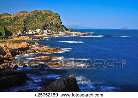Stock Photo - "Beautiful scenery of Taiwan, Taipei, North Coastline, ". Fotosearch