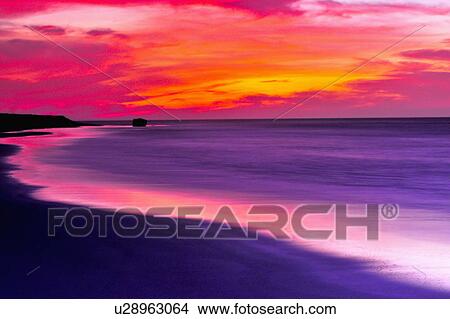 "Beautiful sunset in Taiwan, Taoyuan, Jhuwei, " View Large Photo Image Picture - "Beautiful sunset in Taiwan, Taoyuan, Jhuwei, ". Fotosearch
