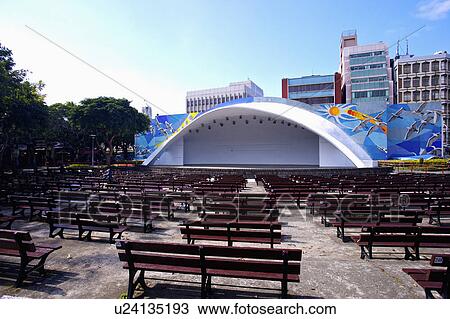 Stock Image - "Taiwan, Taipei, 228 Peace Memorial Park". Fotosearch