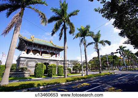 Stock Image - "Taiwan, Taipei, Greater south gate". Fotosearch