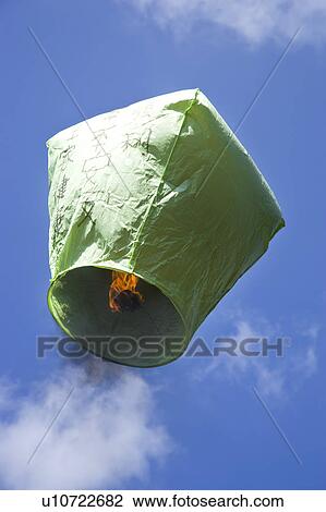 Stock Image - "Taiwan, Taipei, Pingsi, Shifen, Lantern, ". Fotosearch