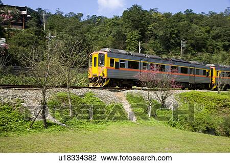 "Taiwan, Taipei, Pingsi, Shifen, Train, " View Large Photo Image Stock Image - "Taiwan, Taipei, Pingsi, Shifen, Train, ". Fotosearch