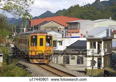 "Taiwan, Taipei, Pingsi, Train, " View Large Photo Image Stock Image - "Taiwan, Taipei, Pingsi, Train, ". Fotosearch