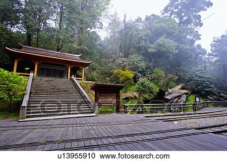 "Asia, China, Taiwan, Chiayi, Alishan National Scenic Area, Sacred Tree Station, Street view" View Large Photo Image Stock Image - "Asia, China, Taiwan, Chiayi, Alishan National Scenic Area, Sacred Tree Station, Street view". Fotosearch