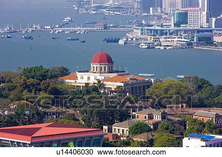 Stock Image - "Asia, China, Fujian, Xiamen, Gulangyu". Fotosearch