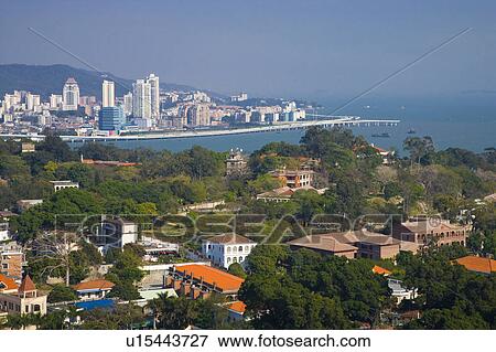Stock Photo - "Asia, China, Fujian, Xiamen, Gulangyu". Fotosearch