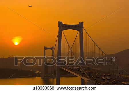 "Asia, China, Fujian, Xiamen, Haicang Bridge" View Large Photo Image Stock Photo - "Asia, China, Fujian, Xiamen, Haicang Bridge". Fotosearch