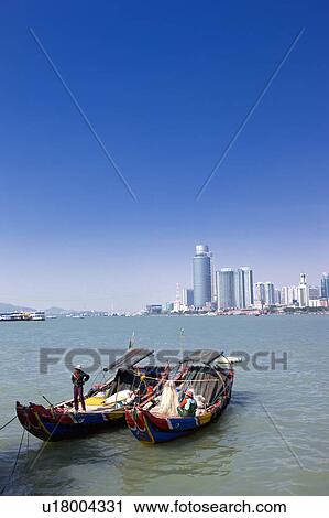 Stock Image - "Asia, China, Fujian, Xiamen, Nanputuo". Fotosearch