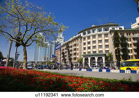 Stock Image - "Asia, China, Fujian, Xiamen". Fotosearch