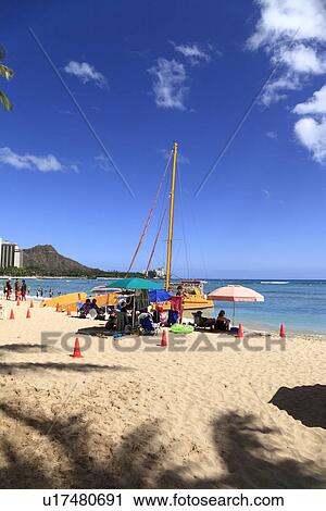 "Beach Resort, Honolulu, Hawaii, U. S. A. " View Large Photo Image Stock Image - "Beach Resort, Honolulu, Hawaii, U. S. A. ". Fotosearch