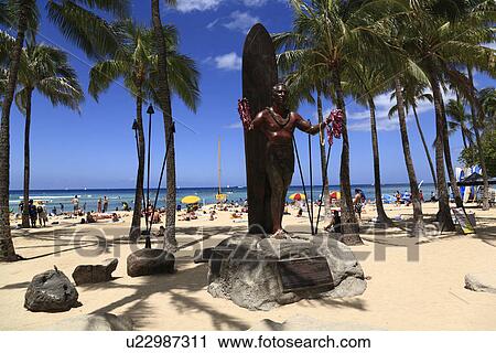 "Beach Resort, Honolulu, Hawaii, U. S. A. " View Large Photo Image Stock Image - "Beach Resort, Honolulu, Hawaii, U. S. A. ". Fotosearch