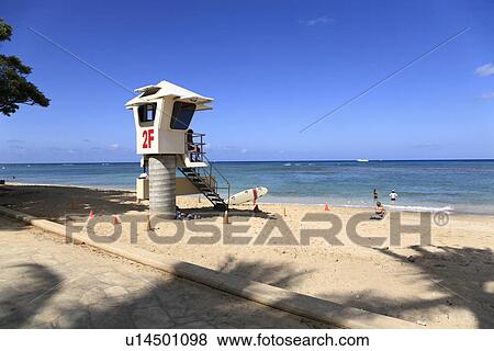 "Beach Resort, Honolulu, Hawaii, U. S. A. " View Large Photo Image Stock Photo - "Beach Resort, Honolulu, Hawaii, U. S. A. ". Fotosearch
