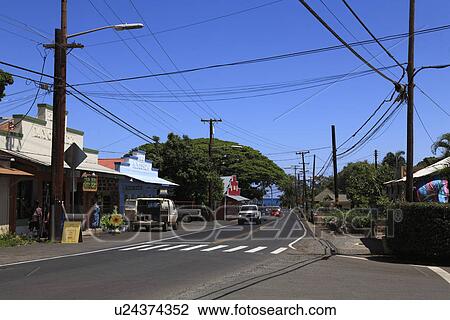 "Downtown of Haleiwa, Hawaii, U. S. A. " View Large Photo Image Stock Image - "Downtown of Haleiwa, Hawaii, U. S. A. ". Fotosearch