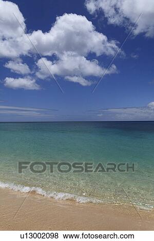 Stock Photo - "Sunset Beach, Hawaii, U. S. A. ". Fotosearch