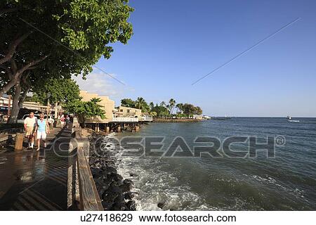 Stock Photo - "Coast Of Lahaina, Maui, Hawaii, U. S. A. ". Fotosearch