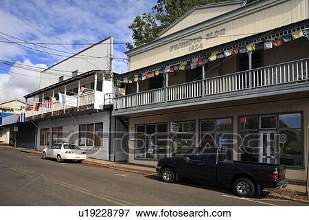 Stock Photo - "Downtown In Maui, Hawaii, U. S. A. ". Fotosearch