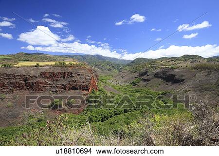 "Hanapepe Valley, Kauai, Hawaii, U. S. A. " View Large Photo Image Picture - "Hanapepe Valley, Kauai, Hawaii, U. S. A. ". Fotosearch