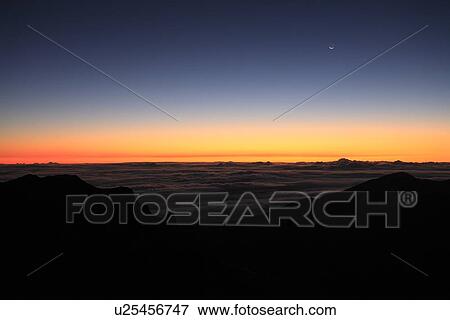 Stock Photo - "Morning Glow, Maui, Hawaii, U. S. A. ". Fotosearch