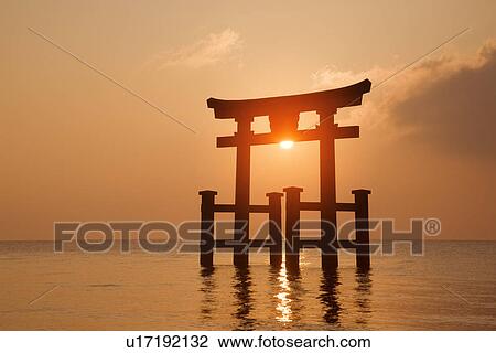 Gateway at the Entrance to a Shinto Shrine View Large Photo Image Stock Image - Gateway at the Entrance to a Shinto Shrine. Fotosearch