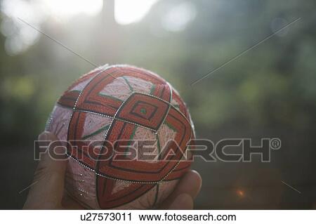Stock Image - Japanese Crafted Ball. Fotosearch