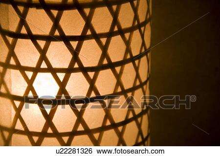 Stock Photograph - Japanese Lamp. Fotosearch