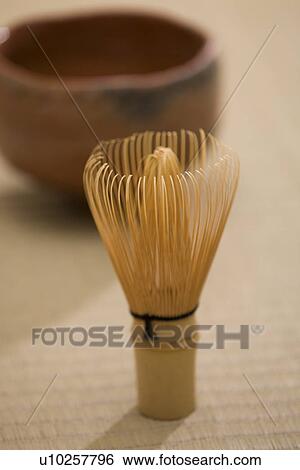 Tea Whisk and Tea Cup View Large Photo Image Stock Photograph - Tea Whisk and Tea Cup. Fotosearch