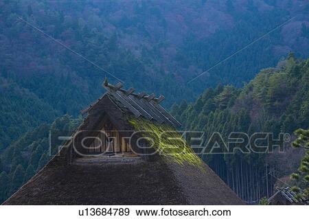 Stock Photo - Thatched Roof. Fotosearch