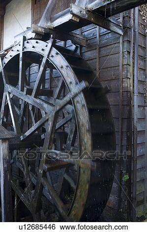 Stock Photograph - Water Wheel. Fotosearch