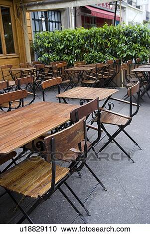 Stock Image - Bistro in Paris. Fotosearch
