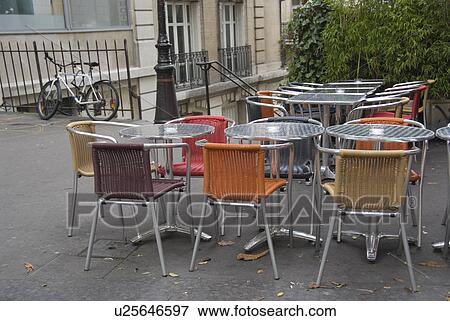 Stock Photo - Café in Paris. Fotosearch
